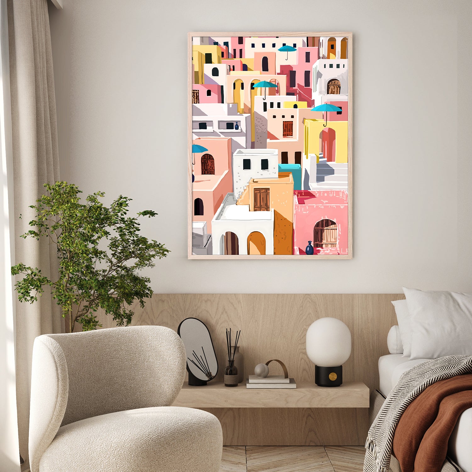 wall-art-print-canvas-poster-framed-Pastel Cityscape-9
