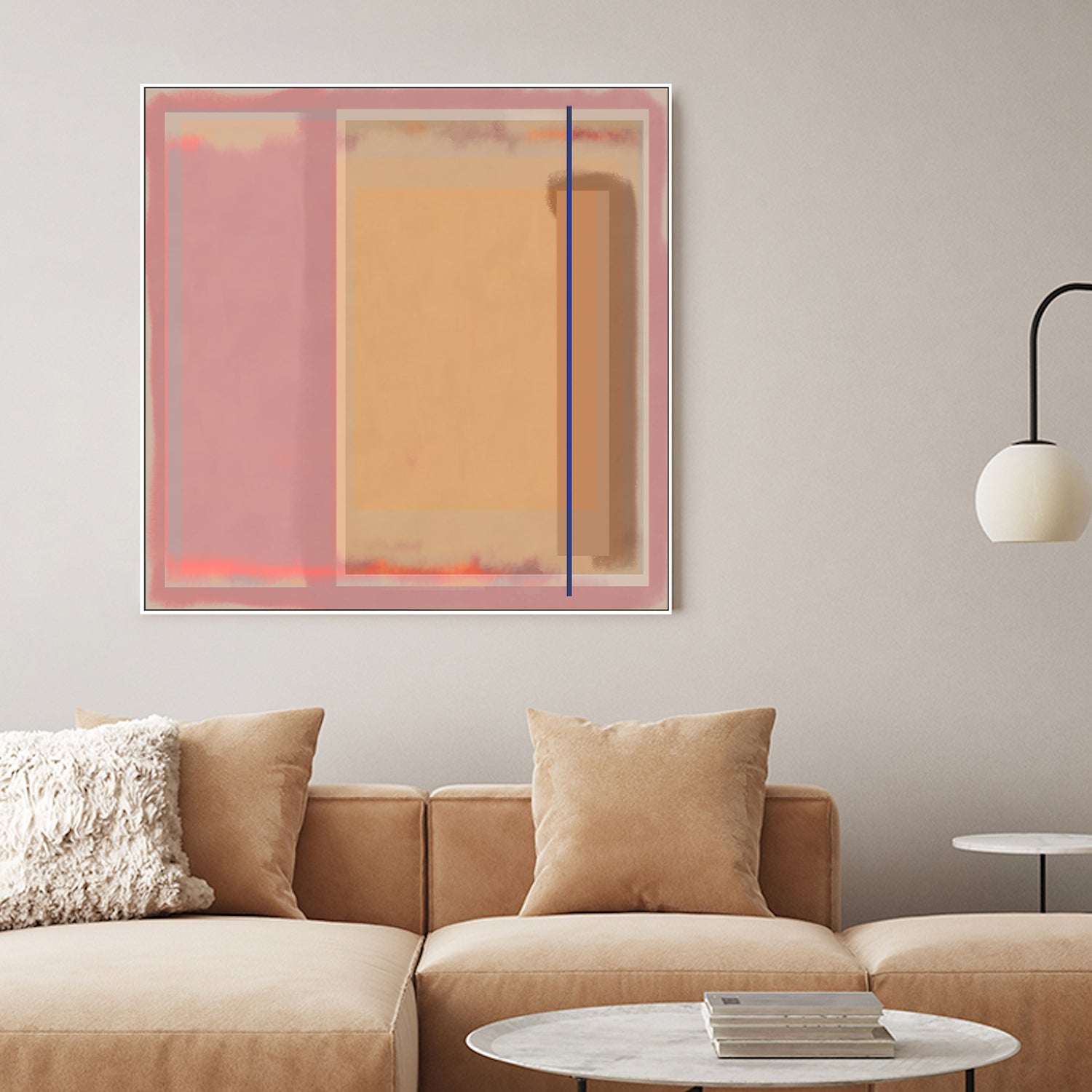 wall-art-print-canvas-poster-framed-Pastel Geometry-2