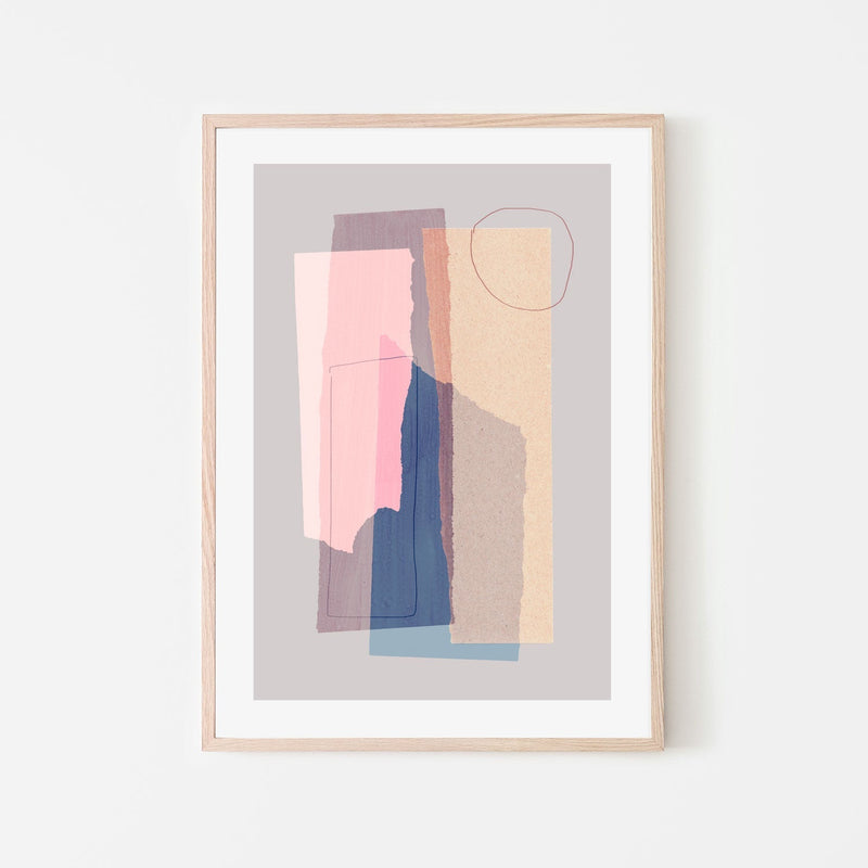 wall-art-print-canvas-poster-framed-Pastel Layering, By Mareike Bohmer-GIOIA-WALL-ART
