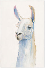 wall-art-print-canvas-poster-framed-Pastel Llama, Style B , By Avery Tilmon-GIOIA-WALL-ART
