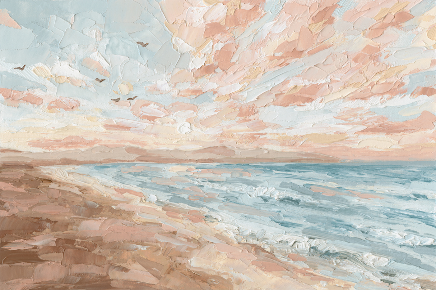 wall-art-print-canvas-poster-framed-Pastel Skies , By Hannah Weisner-1