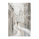 wall-art-print-canvas-poster-framed-Path To The Sacré-Coeur , By Isabella Karolewicz-1