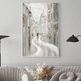 wall-art-print-canvas-poster-framed-Path To The Sacré-Coeur , By Isabella Karolewicz-2