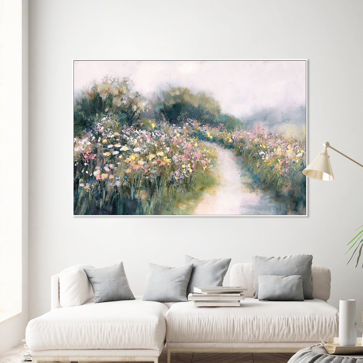 wall-art-print-canvas-poster-framed-Pathway, Style B-2