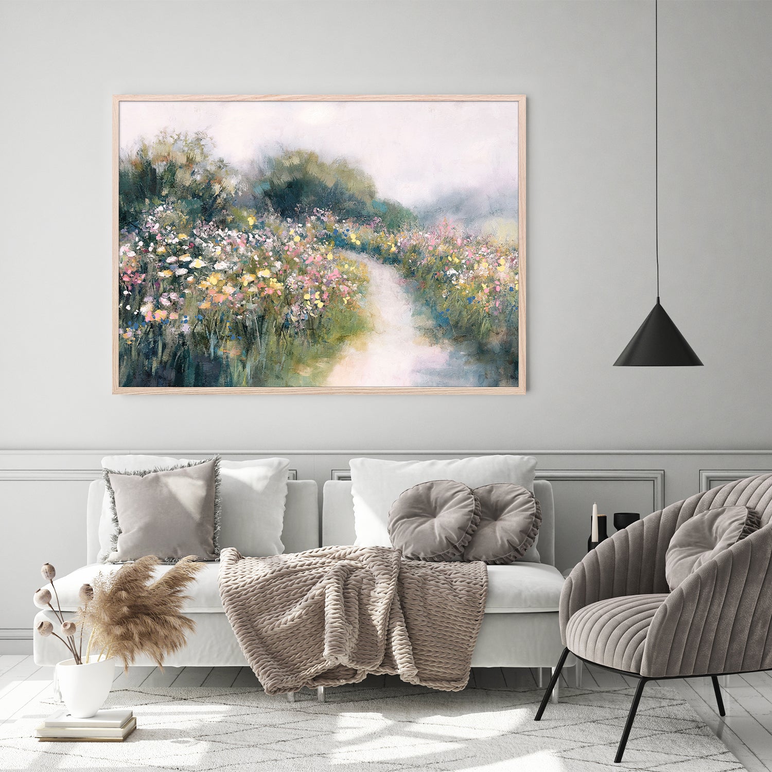 wall-art-print-canvas-poster-framed-Pathway, Style B-8