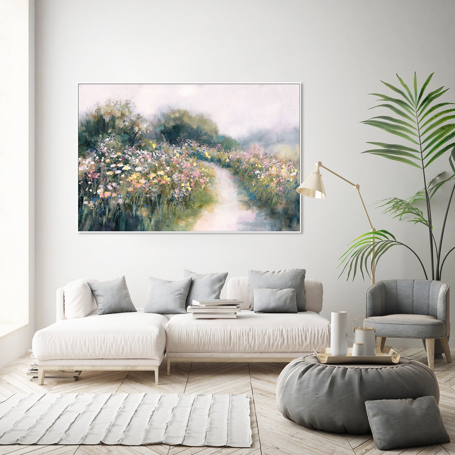 wall-art-print-canvas-poster-framed-Pathway, Style B-9