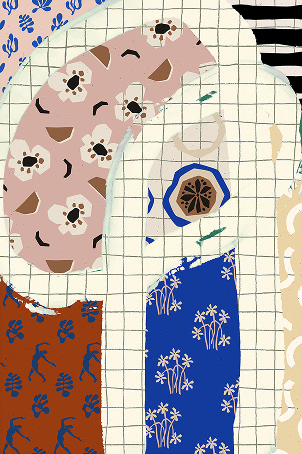 wall-art-print-canvas-poster-framed-Pattern Play, Style A-1