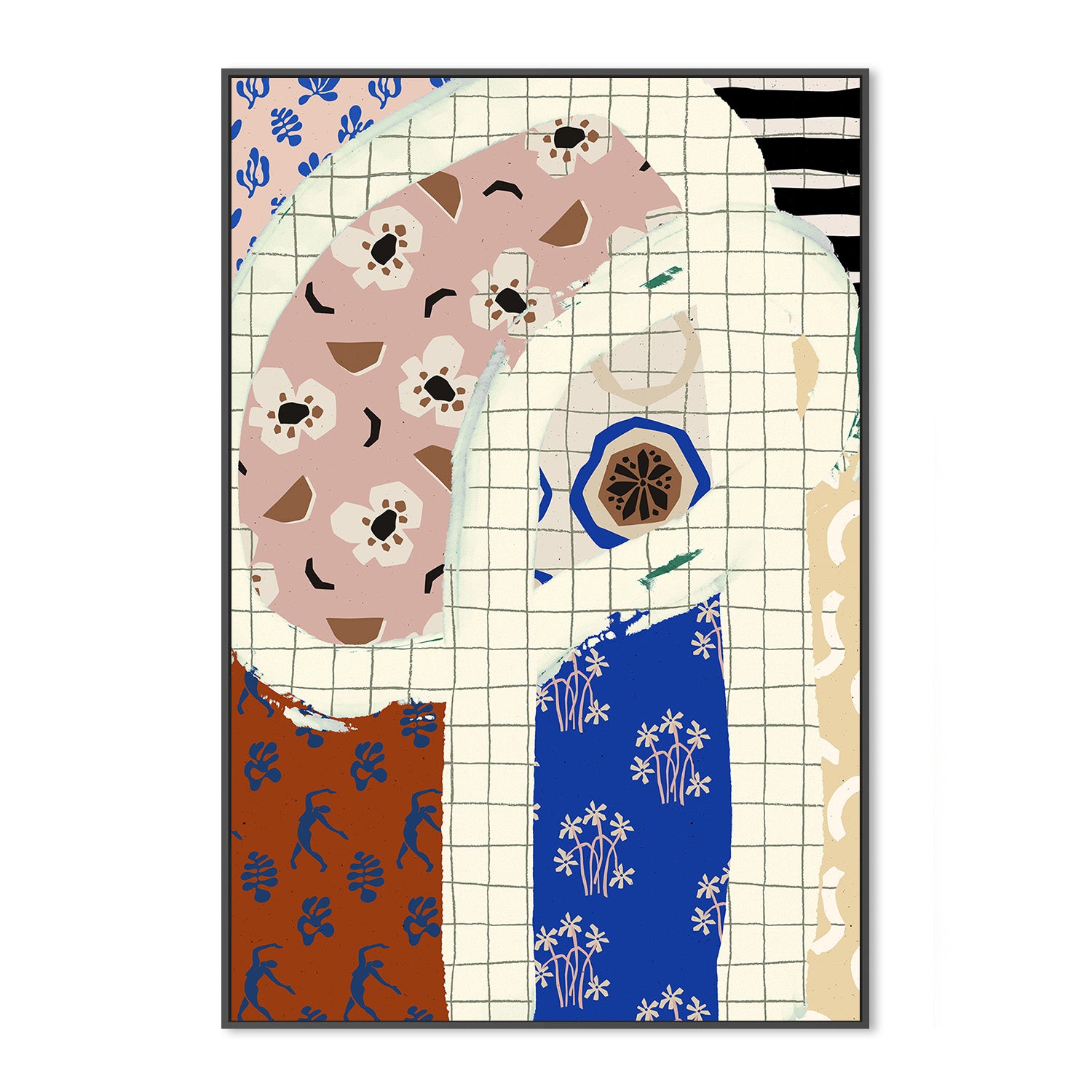 wall-art-print-canvas-poster-framed-Pattern Play, Style A-3