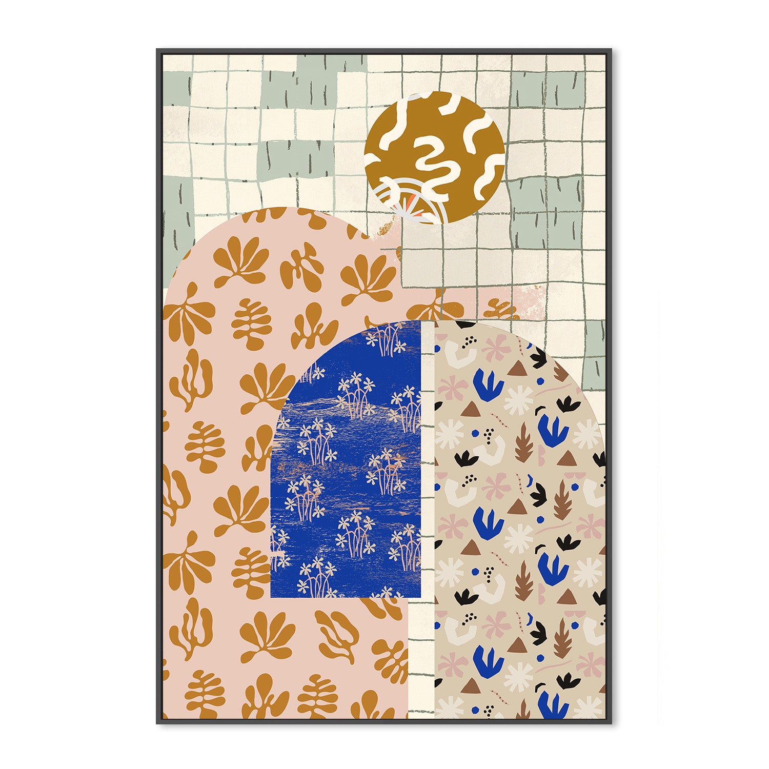 wall-art-print-canvas-poster-framed-Pattern Play, Style B-3