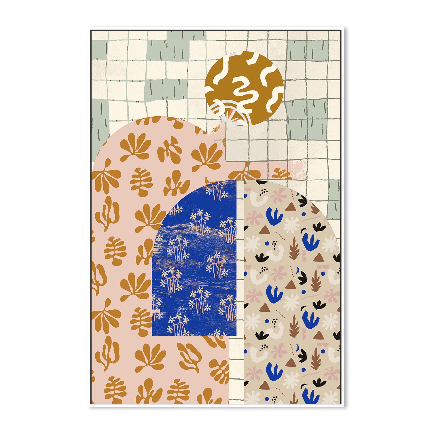 wall-art-print-canvas-poster-framed-Pattern Play, Style B-5