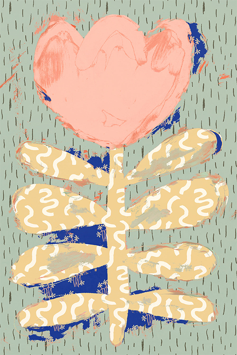 wall-art-print-canvas-poster-framed-Pattern Play, Style C-1