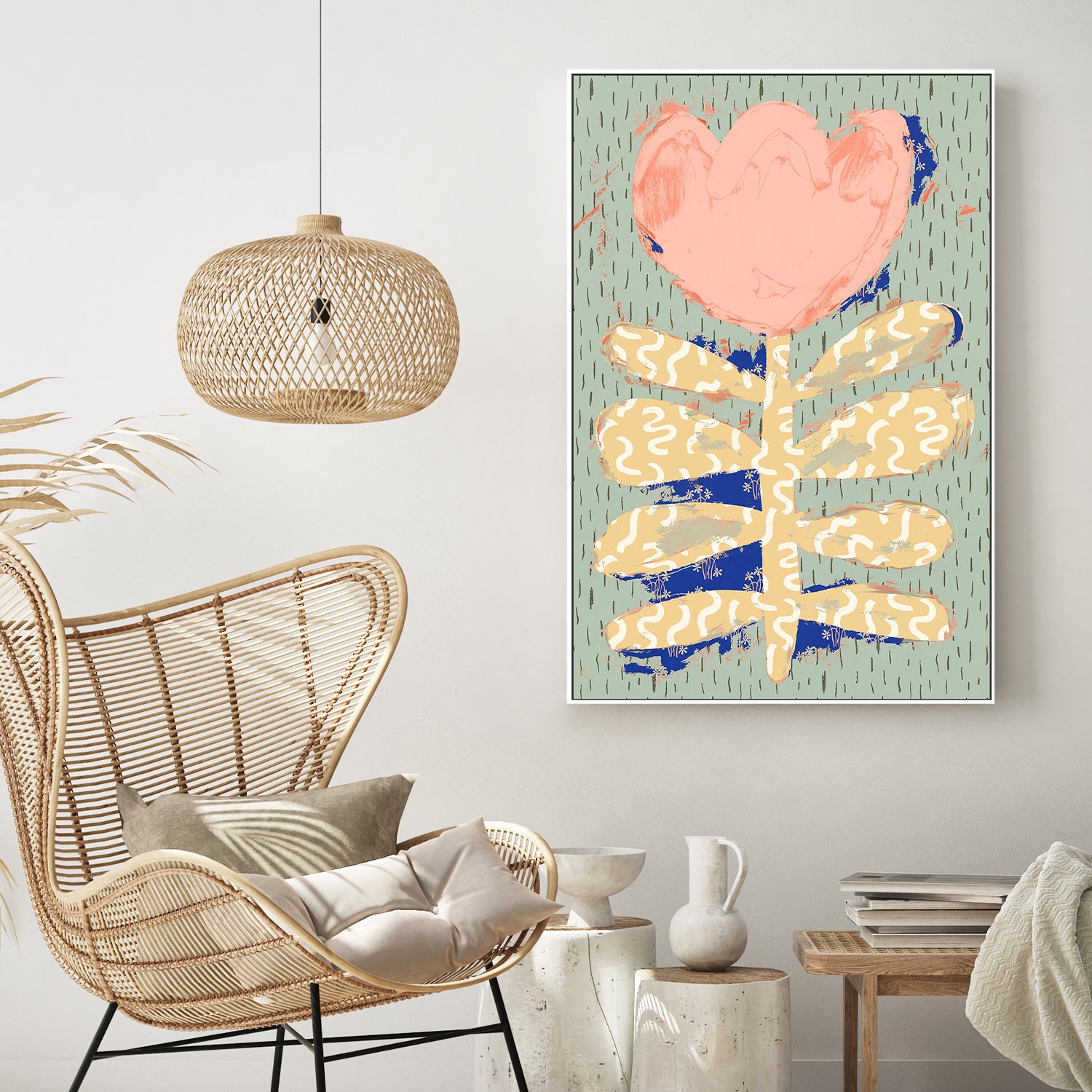 wall-art-print-canvas-poster-framed-Pattern Play, Style C-2