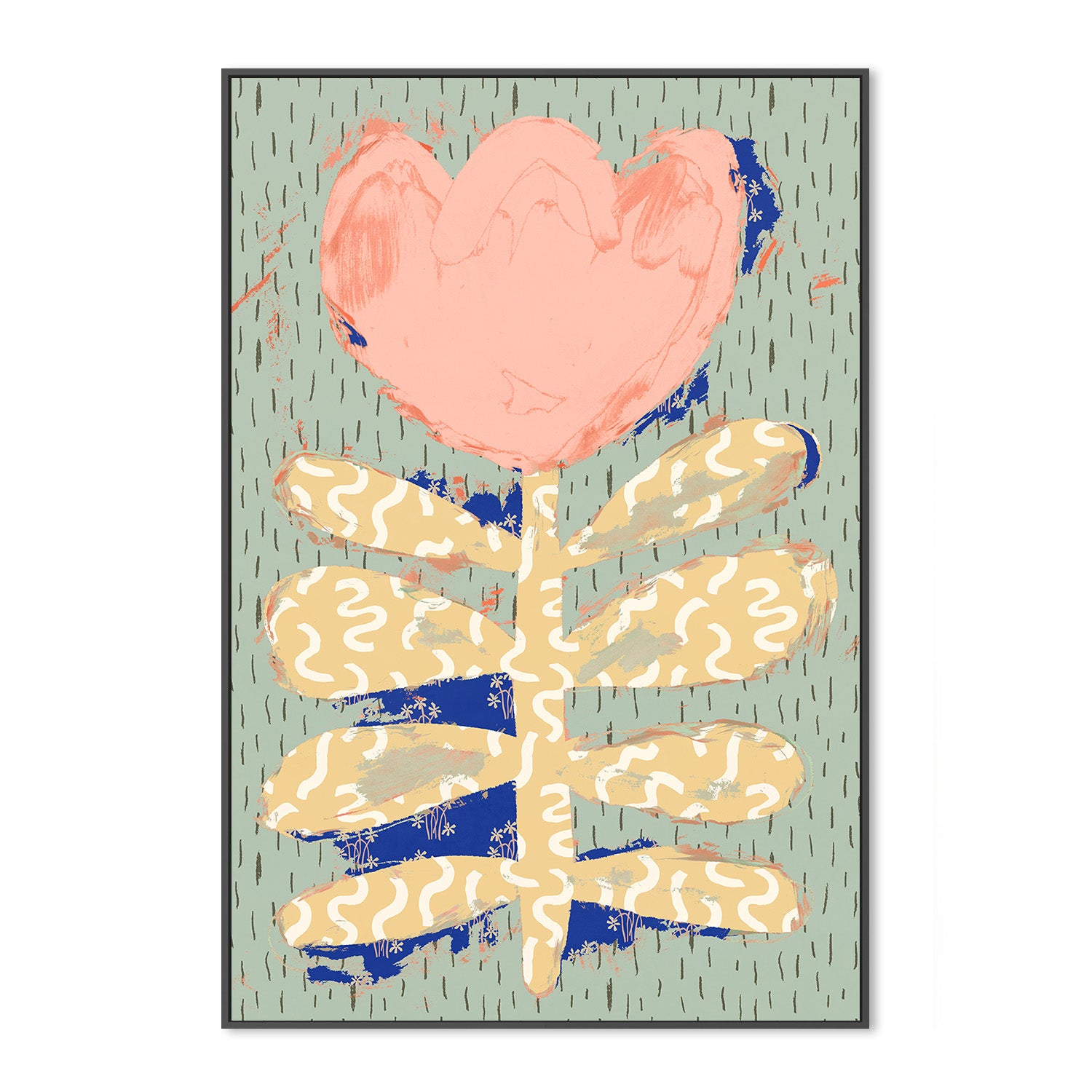 wall-art-print-canvas-poster-framed-Pattern Play, Style C-3