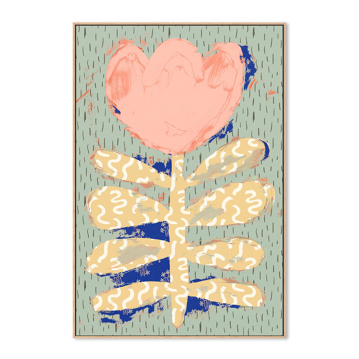 wall-art-print-canvas-poster-framed-Pattern Play, Style C-4