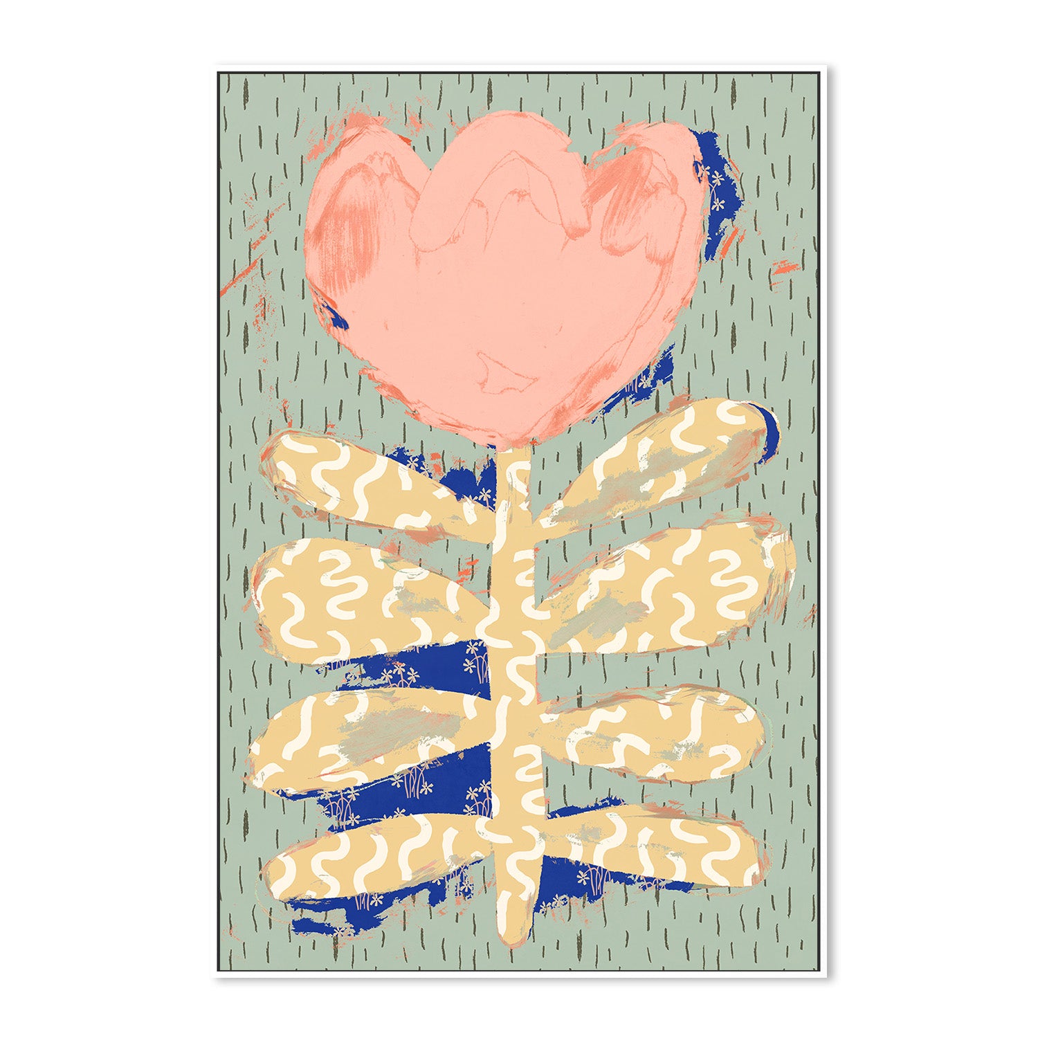 wall-art-print-canvas-poster-framed-Pattern Play, Style C-5