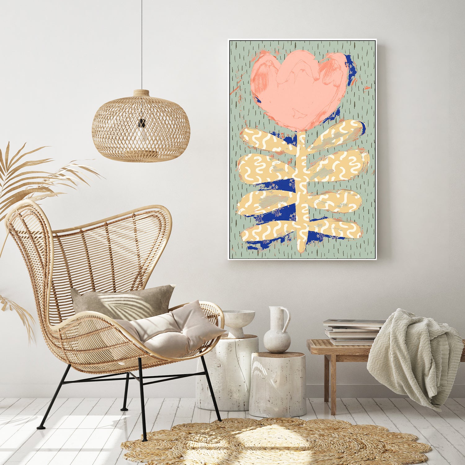 wall-art-print-canvas-poster-framed-Pattern Play, Style C-7