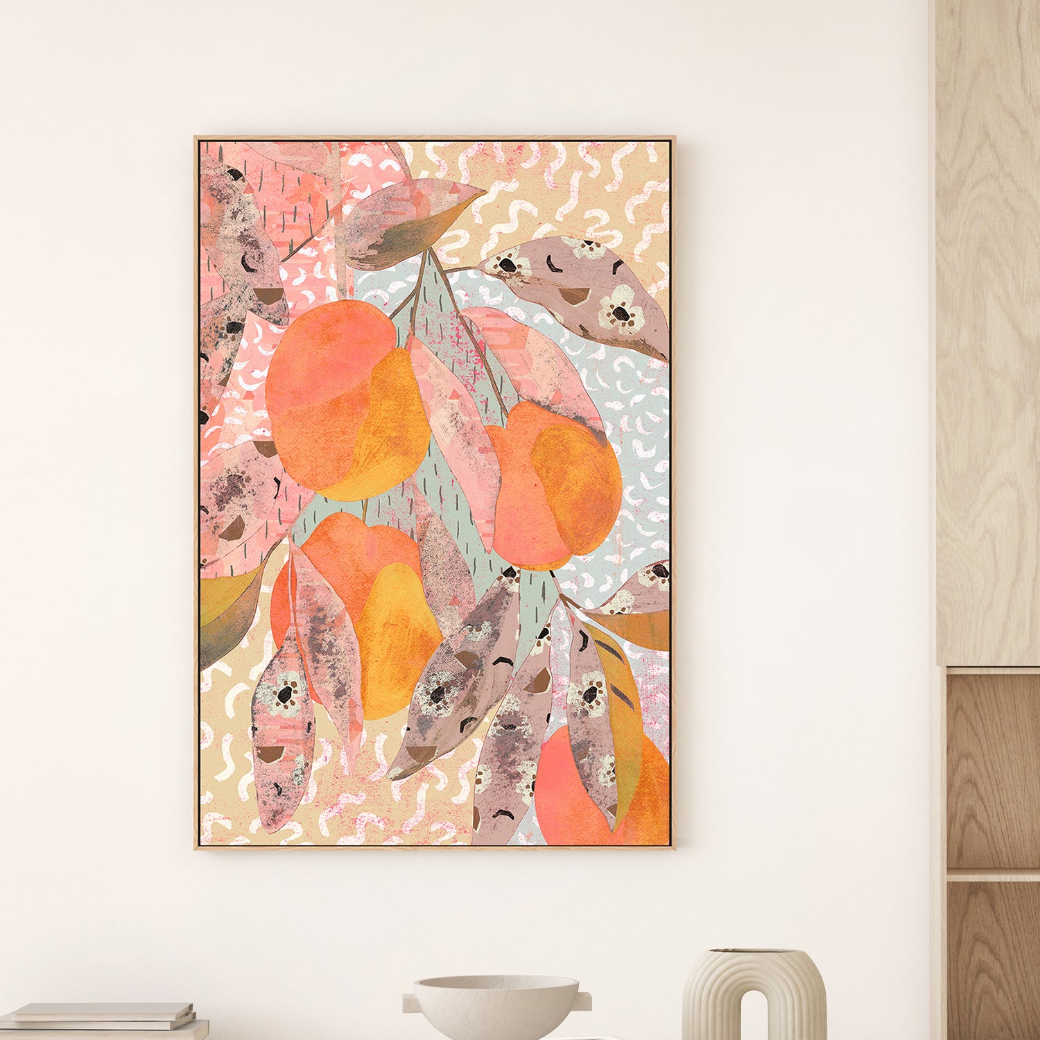 wall-art-print-canvas-poster-framed-Pattern Play, Style M-2