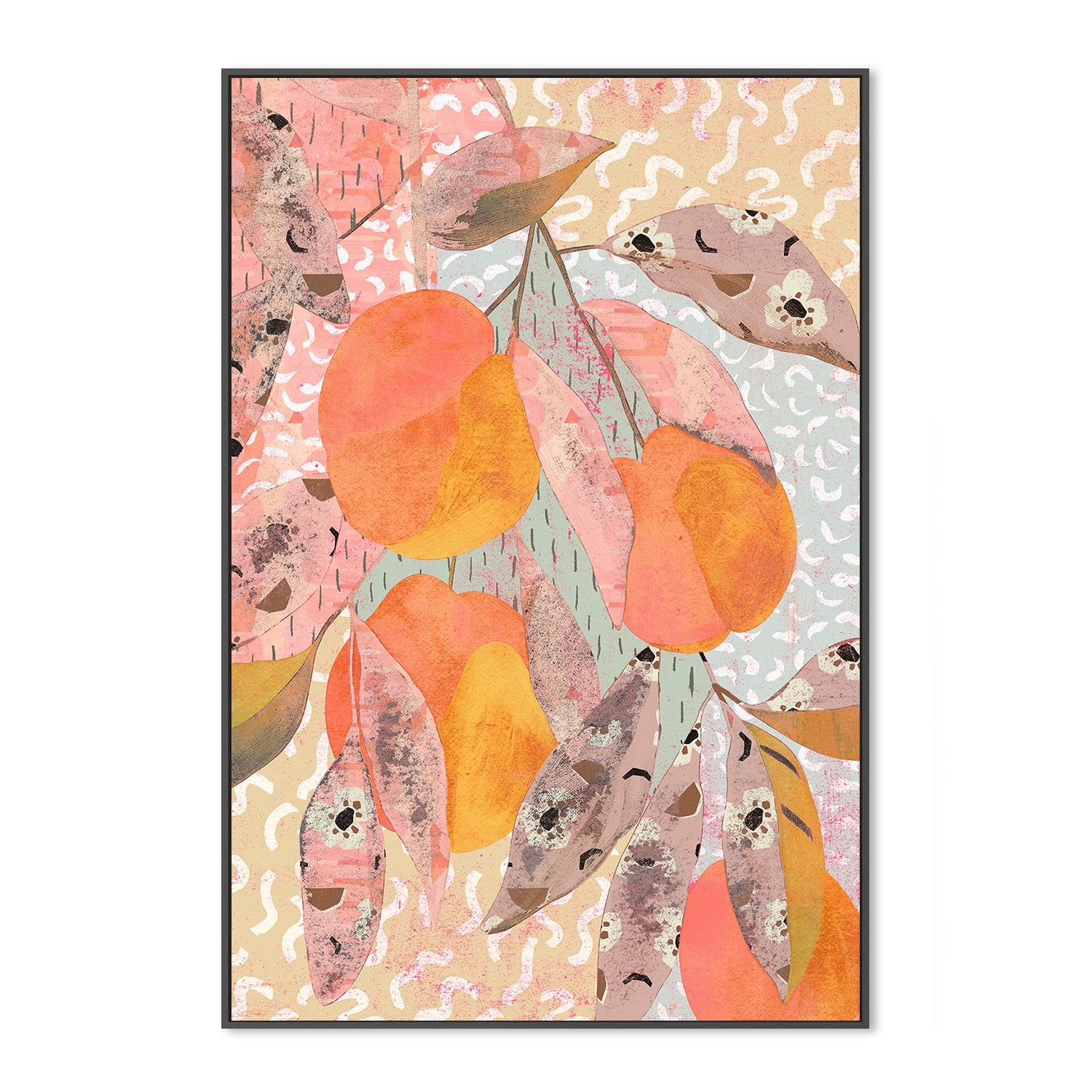 wall-art-print-canvas-poster-framed-Pattern Play, Style M-3