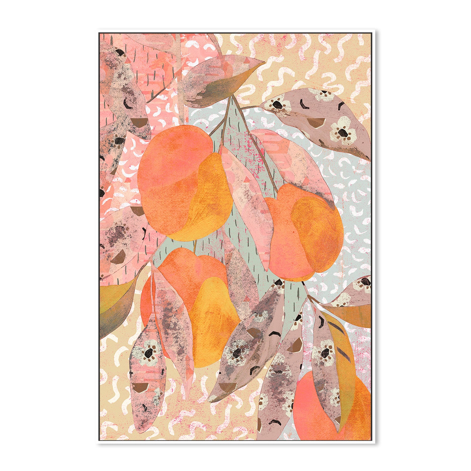 wall-art-print-canvas-poster-framed-Pattern Play, Style M-5