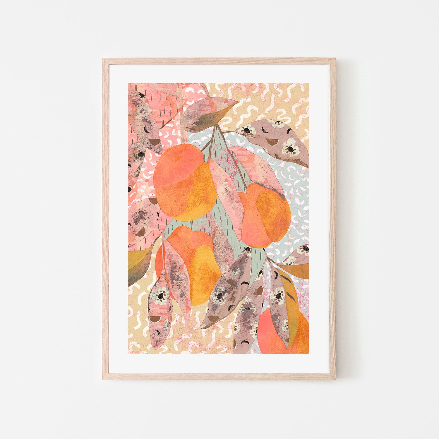 wall-art-print-canvas-poster-framed-Pattern Play, Style M-6