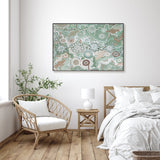 wall-art-print-canvas-poster-framed-Peaceful Country In Colour , By Leah Cummins-GIOIA-WALL-ART