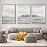 wall-art-print-canvas-poster-framed-Peaceful Day, Style A, B & C, Set Of 3 , By Emily Wood-2