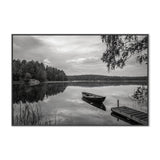 wall-art-print-canvas-poster-framed-Peaceful Lake , By Christian Lindsten-GIOIA-WALL-ART