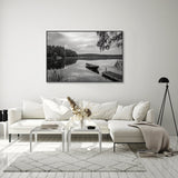 wall-art-print-canvas-poster-framed-Peaceful Lake , By Christian Lindsten-GIOIA-WALL-ART