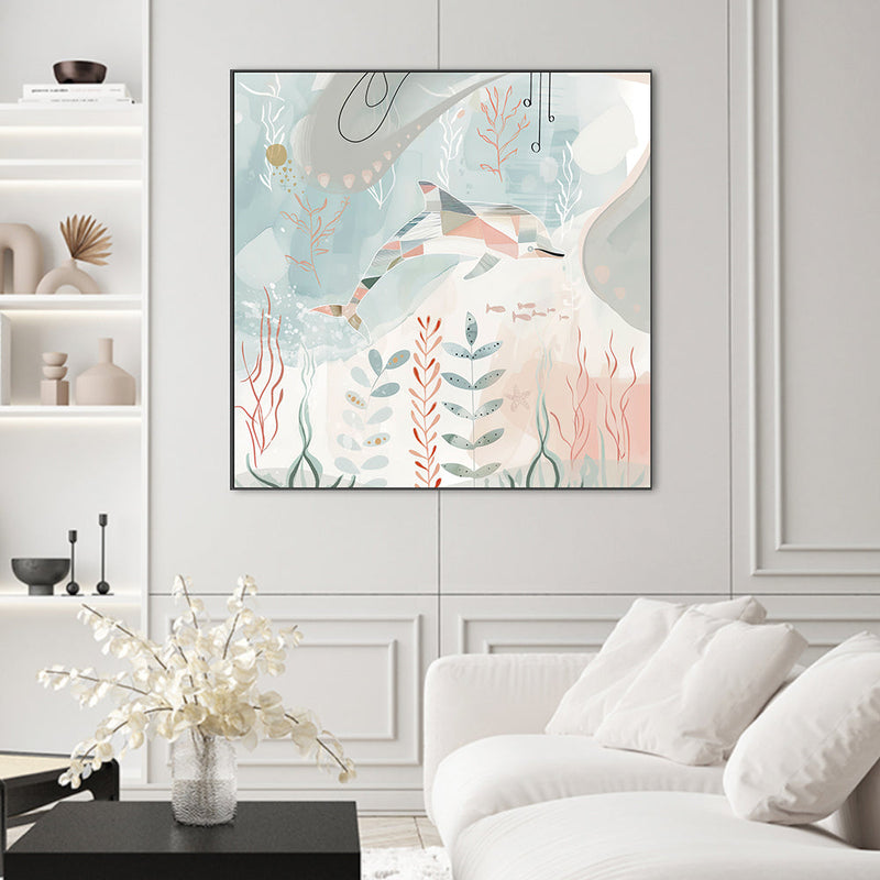 wall-art-print-canvas-poster-framed-Pearly Cove, Style B , By Bella Eve-2