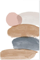 wall-art-print-canvas-poster-framed-Pebble Stack, Style C-GIOIA-WALL-ART