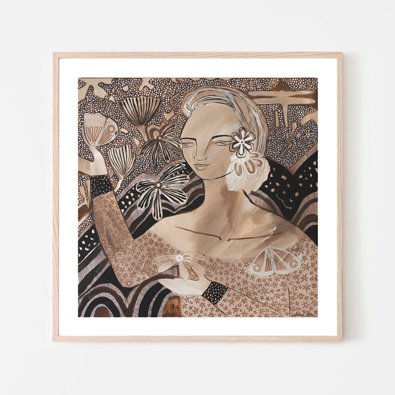 wall-art-print-canvas-poster-framed-Penelope, Obsidian , By Amanda Skye-6