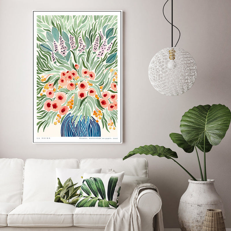 wall-art-print-canvas-poster-framed-Peonies , By La Poire-GIOIA-WALL-ART