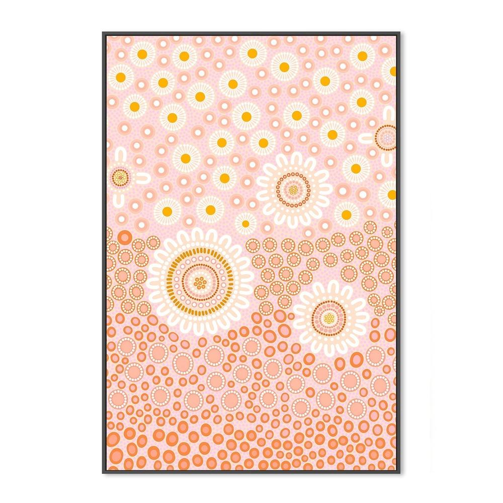 wall-art-print-canvas-poster-framed-People Among the wildflowers, Style A-by-Sherri Cummins-Gioia Wall Art