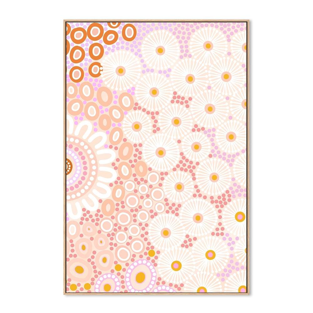 wall-art-print-canvas-poster-framed-People Among the wildflowers, Style B-by-Sherri Cummins-Gioia Wall Art