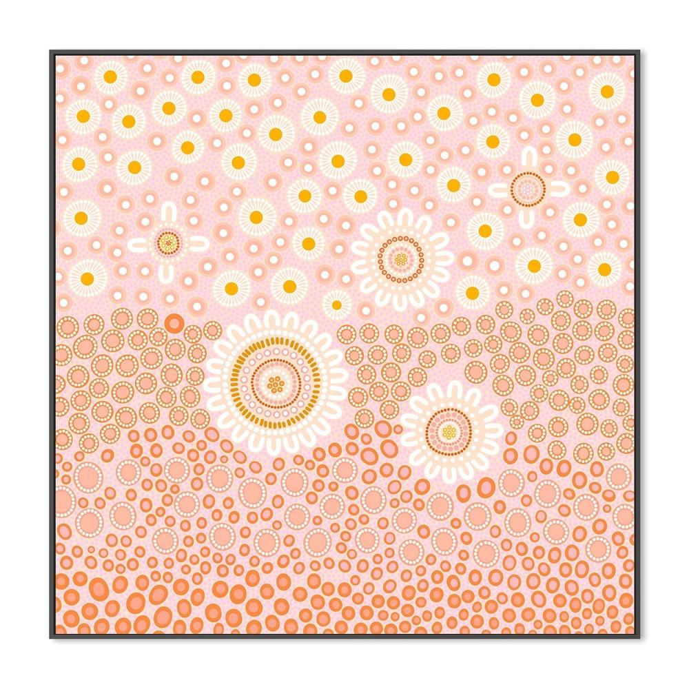 wall-art-print-canvas-poster-framed-People Among the wildflowers, Style C-by-Sherri Cummins-Gioia Wall Art