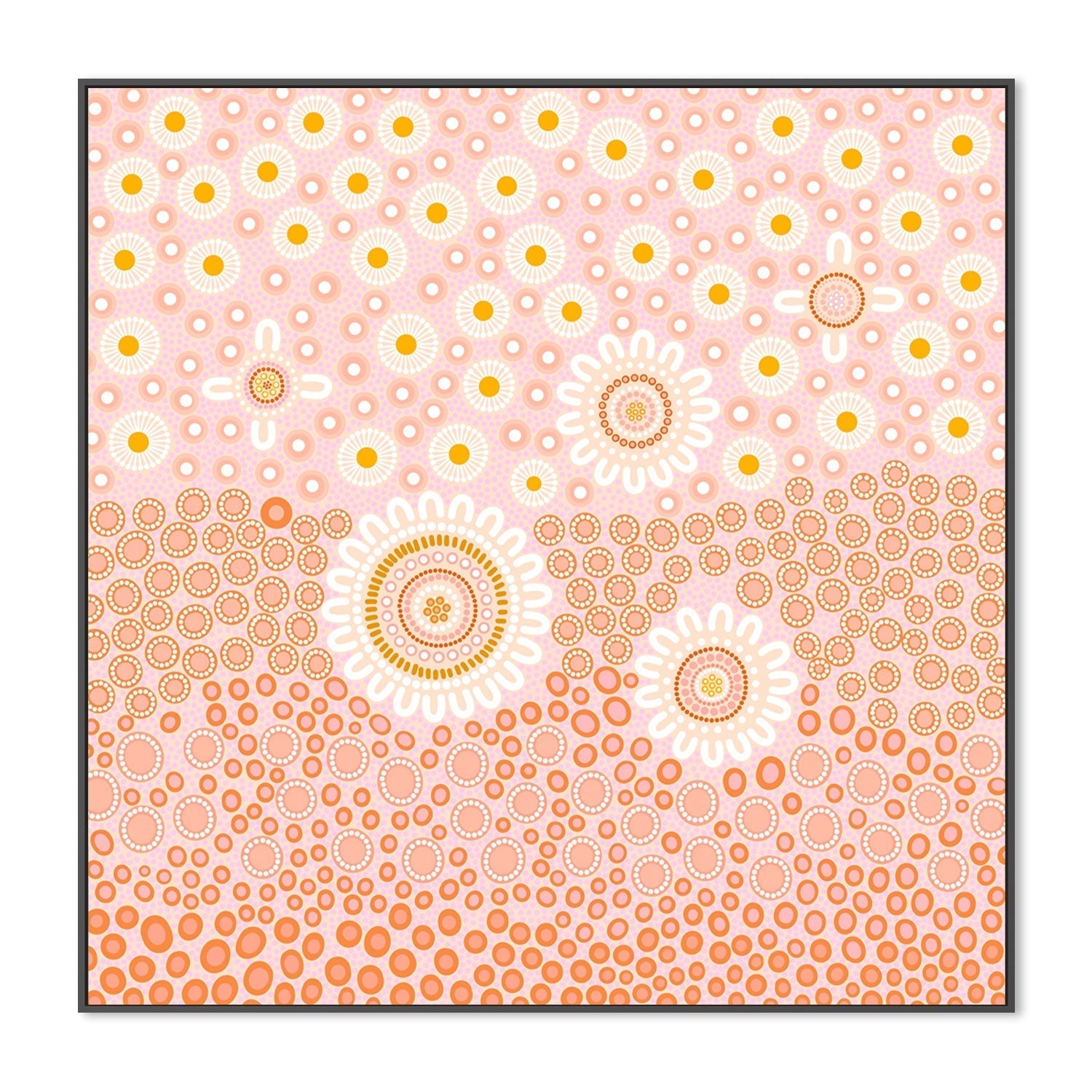 wall-art-print-canvas-poster-framed-People Among the wildflowers, Style C-by-Sherri Cummins-Gioia Wall Art