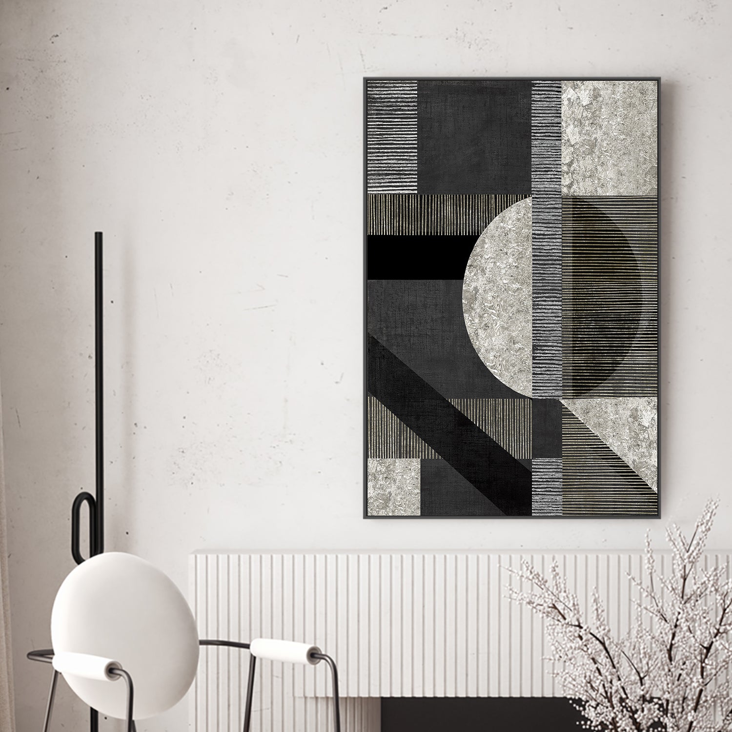 wall-art-print-canvas-poster-framed-Perfect Lines, Style A-2