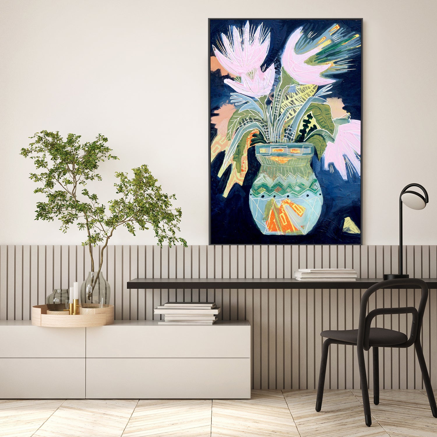 wall-art-print-canvas-poster-framed-Perfect Pink-8