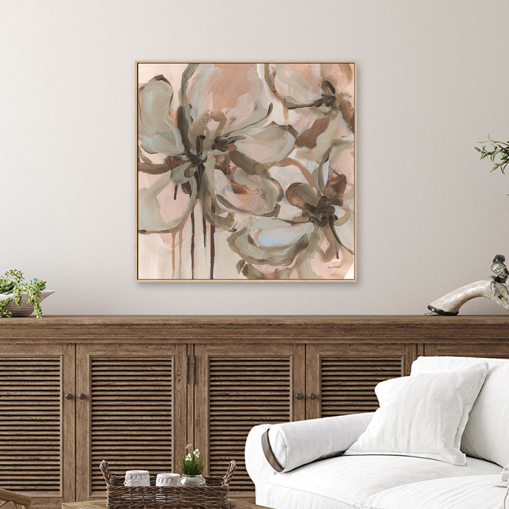 wall-art-print-canvas-poster-framed-Petal Play I , By Haley Knighten-2