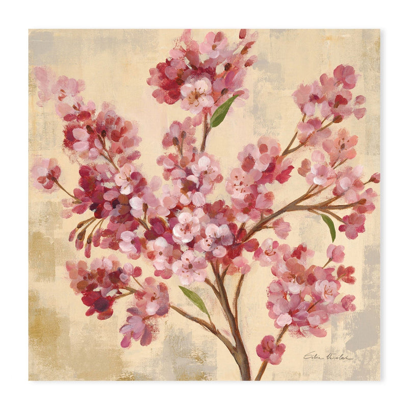 wall-art-print-canvas-poster-framed-Pink Cherry Branch, Style A-by-Silvia Vassileva-Gioia Wall Art