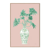 wall-art-print-canvas-poster-framed-Pink Chinoiserie, Style C , By Danhui Nai-GIOIA-WALL-ART