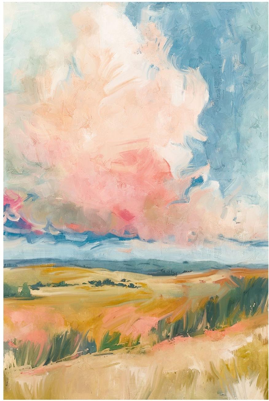 wall-art-print-canvas-poster-framed-Pink Clouds , Style A, By Nina Blue-1