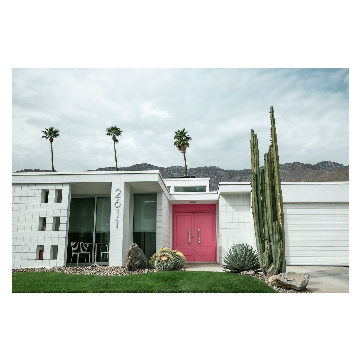 wall-art-print-canvas-poster-framed-Pink Door H , By Tricia Brennan-2