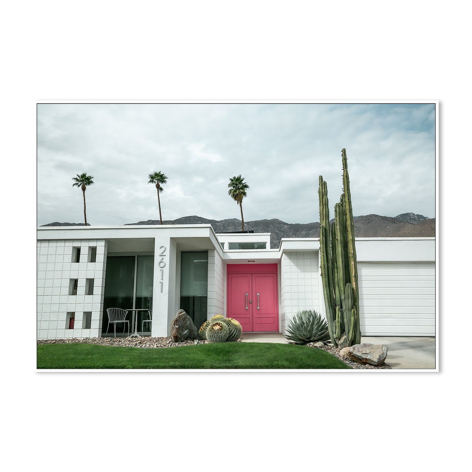 wall-art-print-canvas-poster-framed-Pink Door H , By Tricia Brennan-6