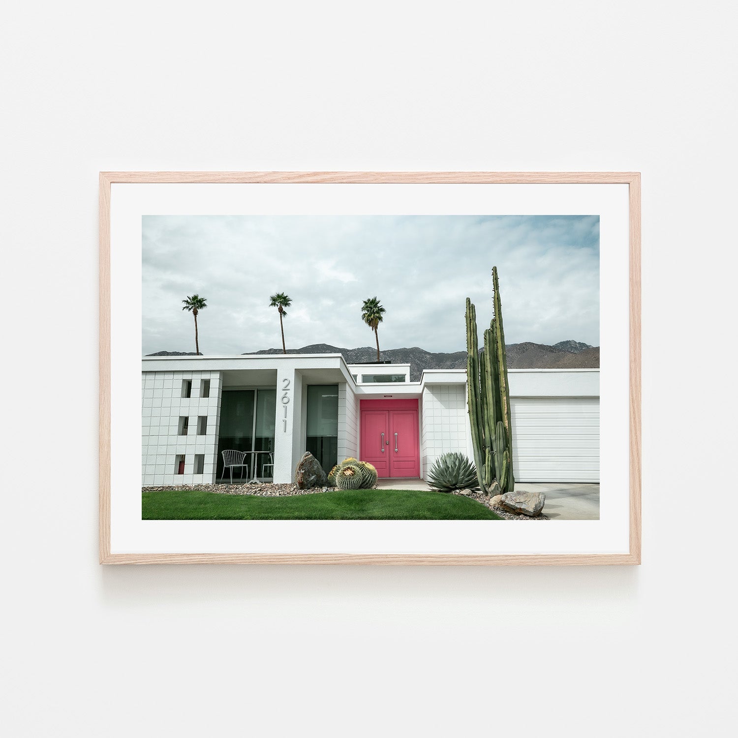 wall-art-print-canvas-poster-framed-Pink Door H , By Tricia Brennan-7