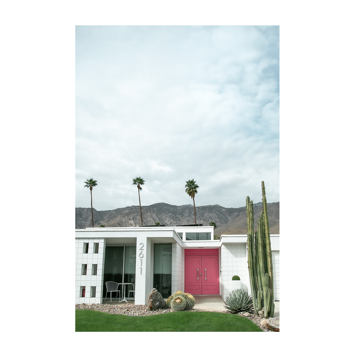 wall-art-print-canvas-poster-framed-Pink Door V , By Tricia Brennan-2