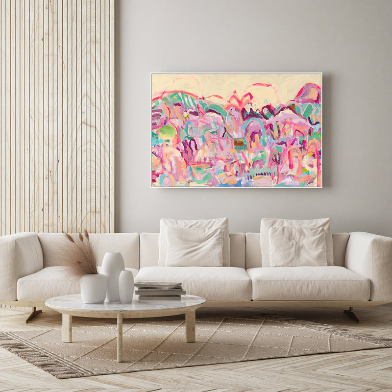 wall-art-print-canvas-poster-framed-Pink Opalescence , By Belinda Stone-GIOIA-WALL-ART