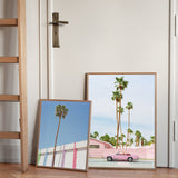 wall-art-print-canvas-poster-framed-Pink Palm Springs & Palm Springs II, Set Of 2 , By Bethany Young-2