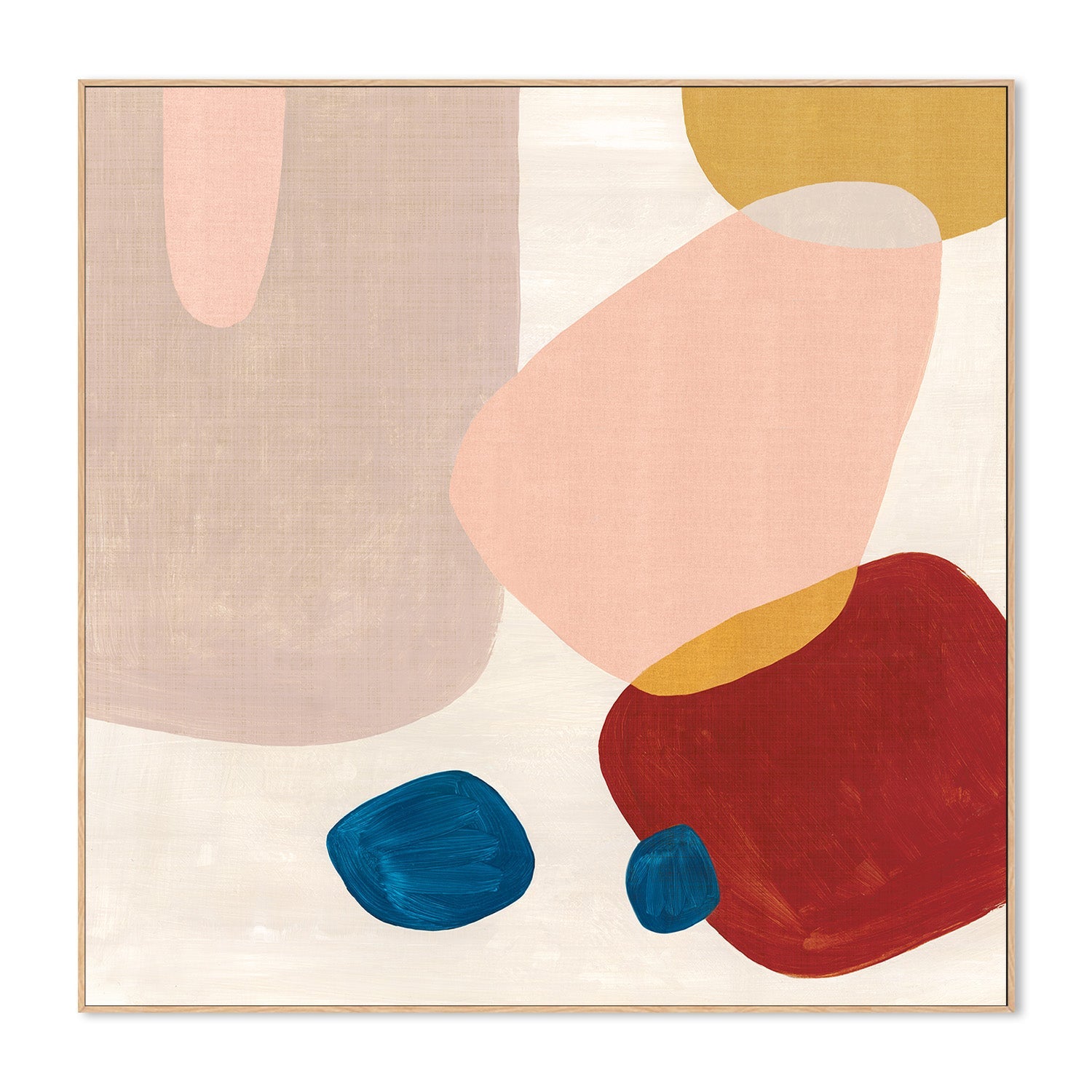 wall-art-print-canvas-poster-framed-Pink Pebbles, Style B , By Eva Watts-4