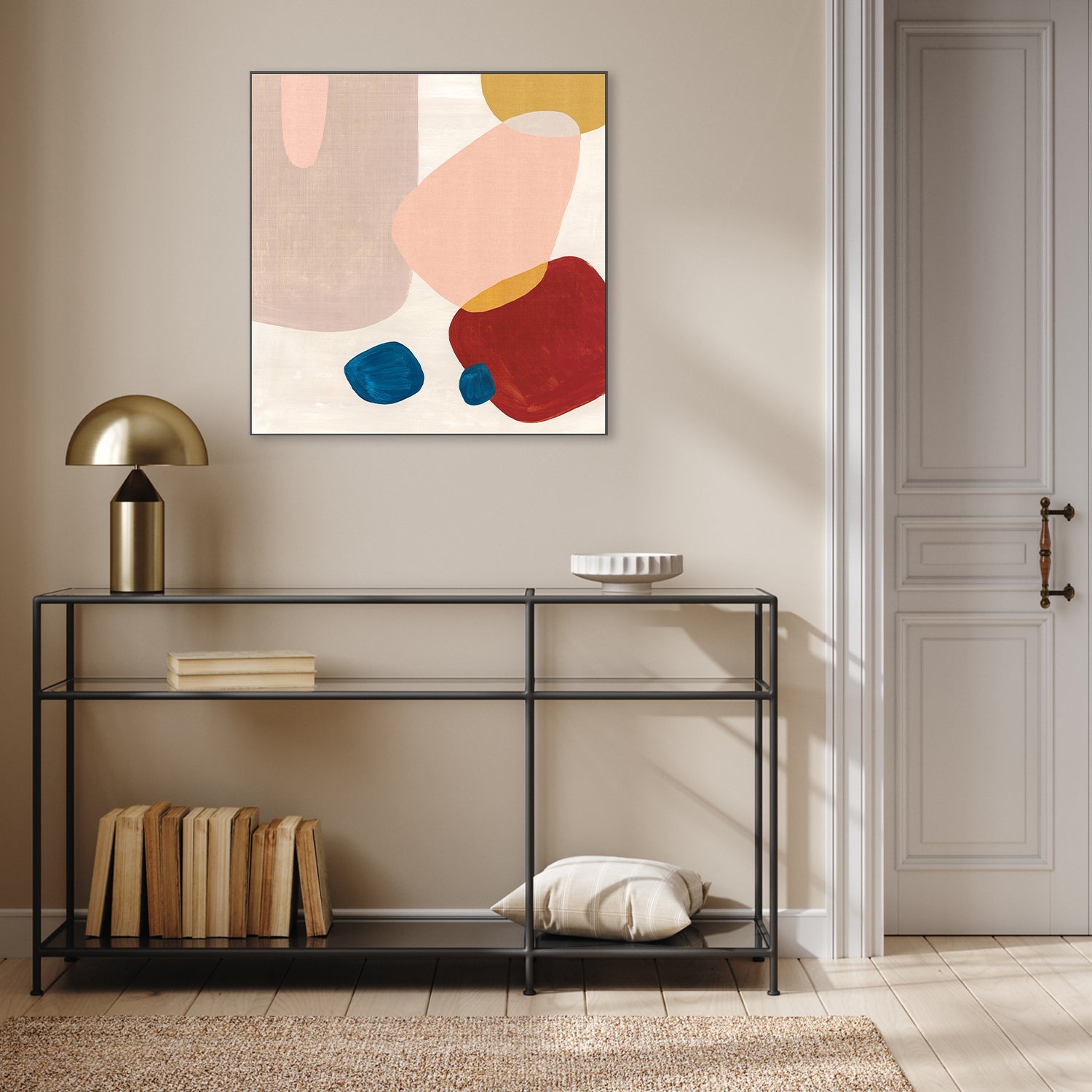 wall-art-print-canvas-poster-framed-Pink Pebbles, Style B , By Eva Watts-7